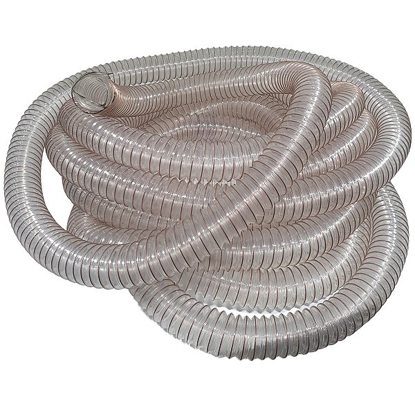 Mangueira Sucção Vácuo Ar PU Cobreado Londribor 1.1/2 Polegadas 1 Metro