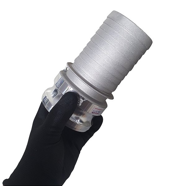 Engate Rápido de Alumínio Macho 3" x Escama 3"