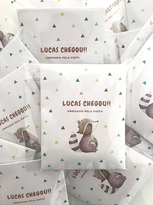 Envelope aromático personalizado