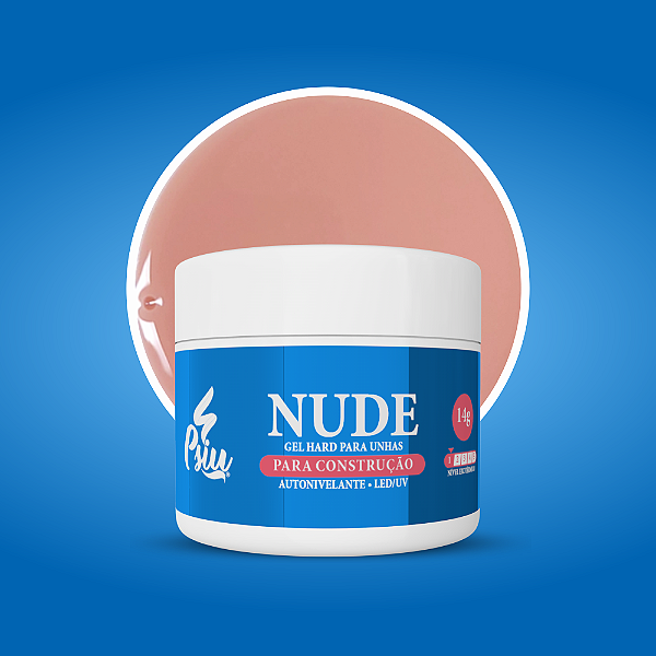 Gel Hard NUDE Autonivelante Psiu - 14g