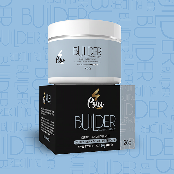 Gel Premium CLEAR Linha Builder Psiu - 28g