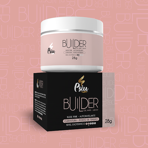 Gel Premium NUDE PINK Linha Builder Psiu - 28g