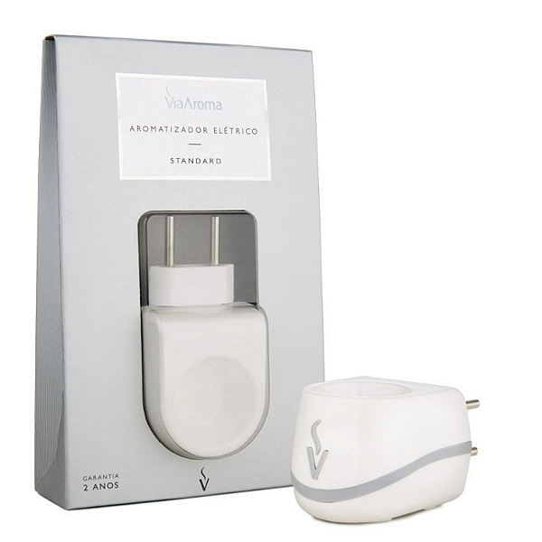 Aromatizador Difusor Elétrico Standard Via Aroma Óleo Essencial