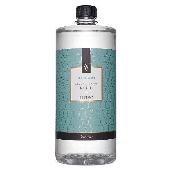 Refil Agua Perfumada Bamboo Tecidos Roupas Lençol 1l Via Aroma