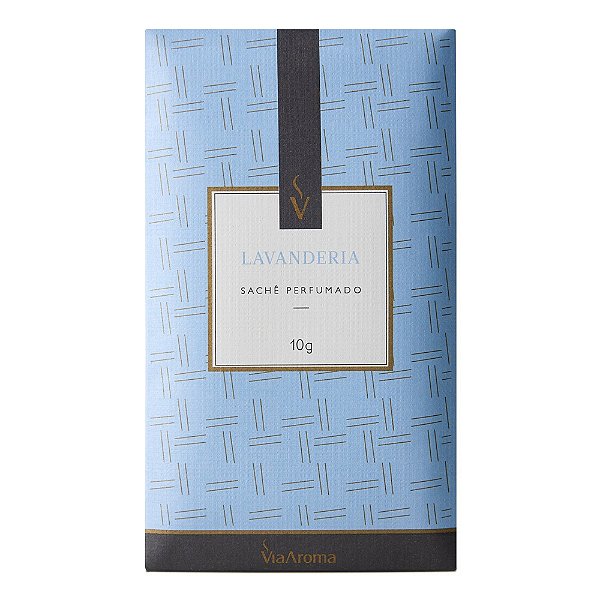 Sachê Perfumado Lavanderia Gaveta Armário Antimofo 10Gr Via Aroma