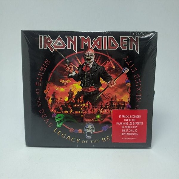 Cd Duplo Iron Maiden - Legacy Of The Beast Original Lacrado