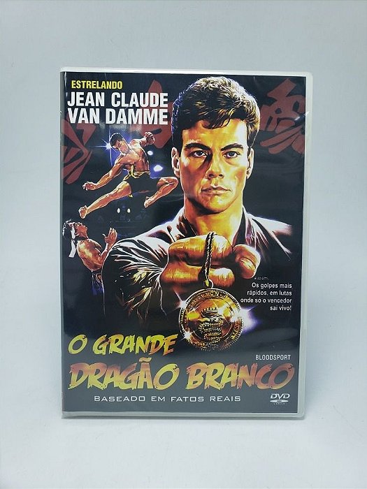Dvd Filme O Grande Dragão Branco ( Jean Claude Van Dame )