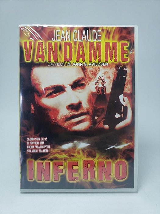 Dvd Filme Inferno ( Van Damme ) - Original Lacrado
