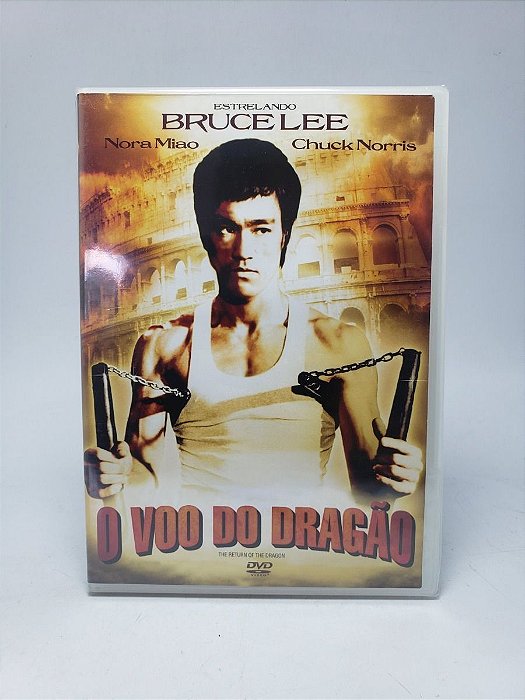 Dvd Filme O Voo Do Dragão ( Bruce Lee ) - Original Lacrado