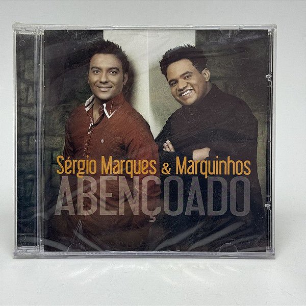 Cd Sérgio Marques & Marquinhos - Abençoado Original Lacrado