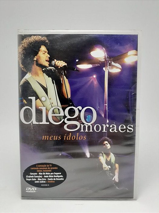 Dvd Diego Moraes, Meus Ídolos - Original