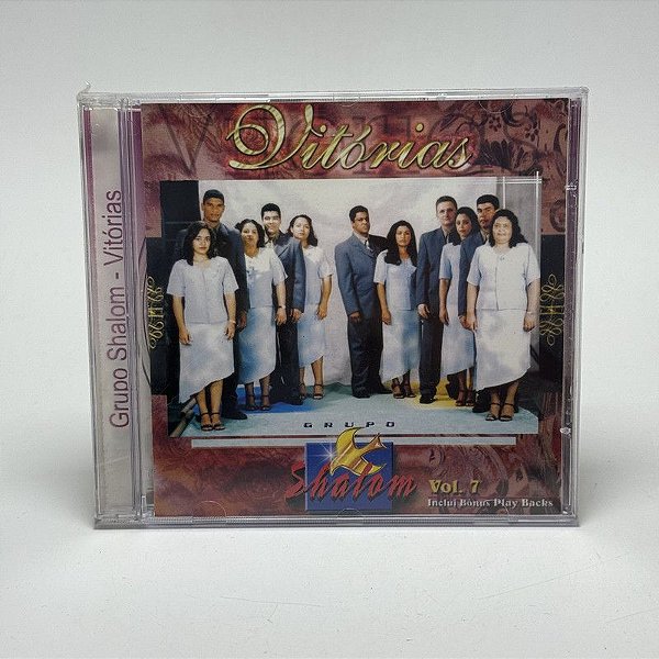 Cd Grupo Shalom - Vitórias Vol.7 - Original Lacrado
