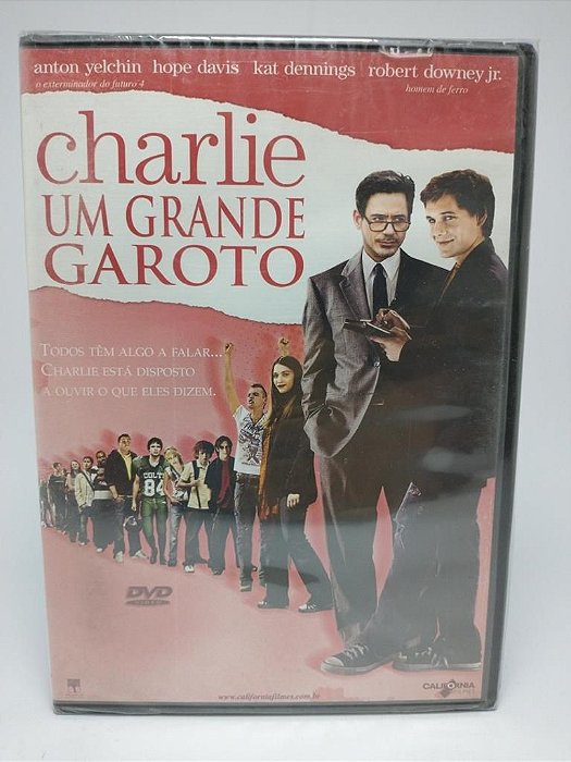 Dvd Filme Charlie Um Grande Garoto ( Robert Downey Jr ) Orig - Loja Baú