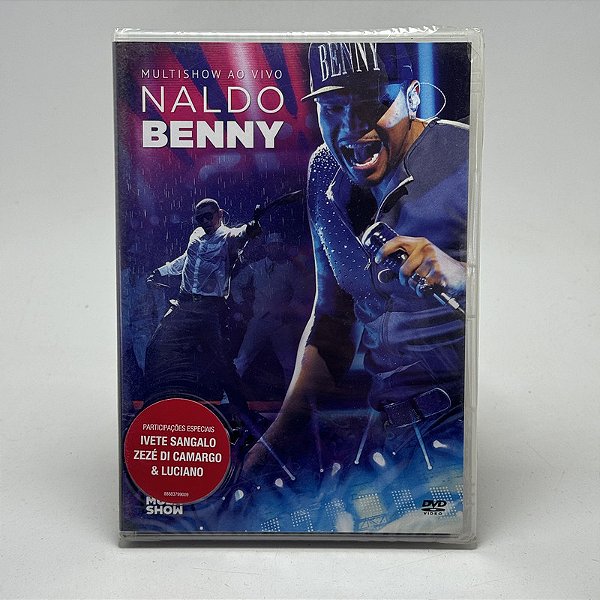 Dvd Naldo Benny - Multishow Ao Vivo Original Lacrado