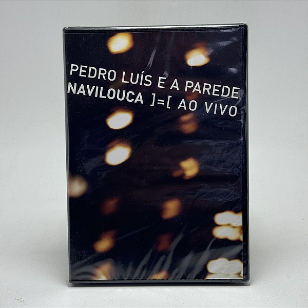 Dvd Pedro Luís E A Parede Navilouca Ao Vivo Original