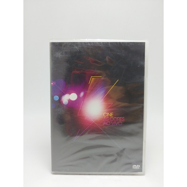 Dvd Cine - As Cores Ao Vivo Original E Lacrado
