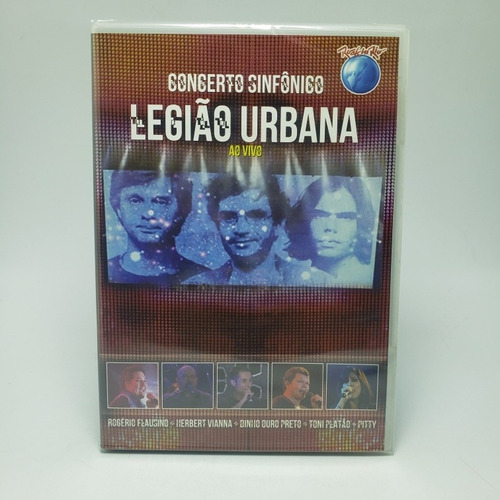 Dvd Concerto Sinfônico, Legião Urbana - Original