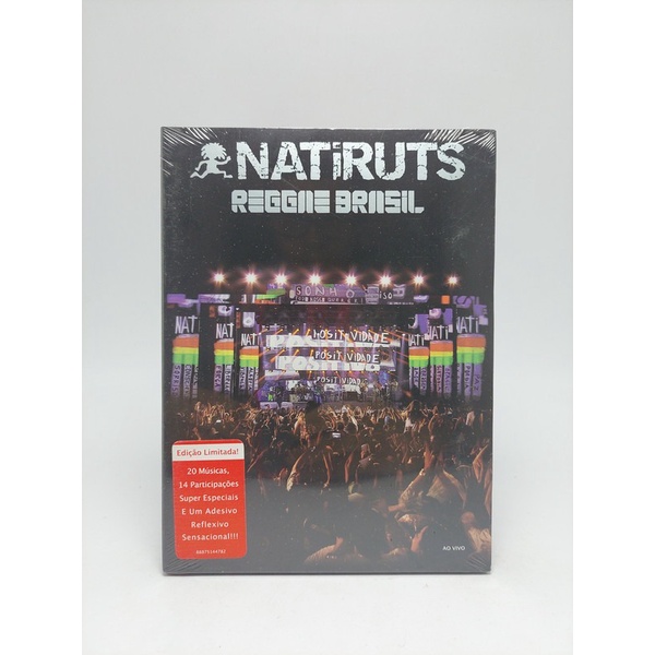 Dvd+cd Natiruts, Reggae Brasil - Original Lacrado