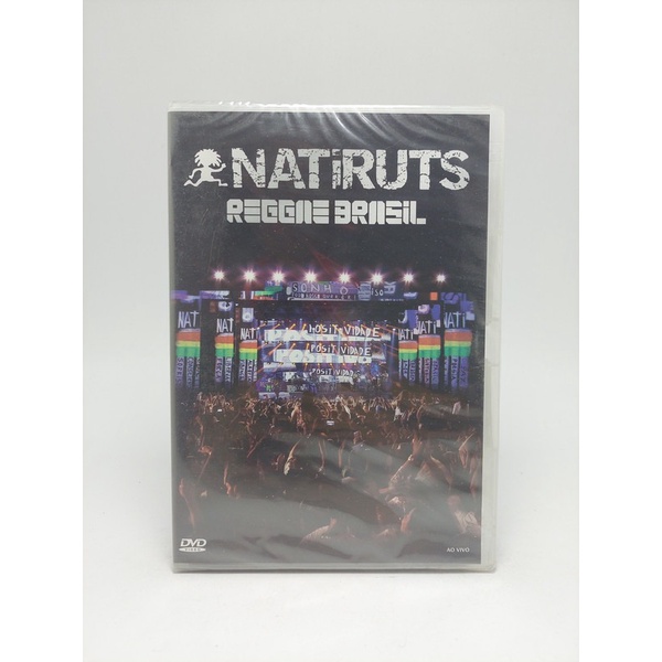 Dvd Natiruts, Reggae Brasil - Original Lacrado