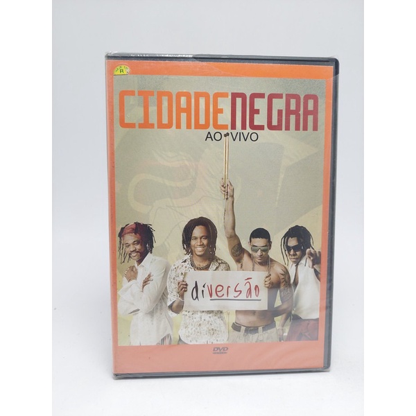 Dvd Cidade Negra, Diversao - Original Lacrado