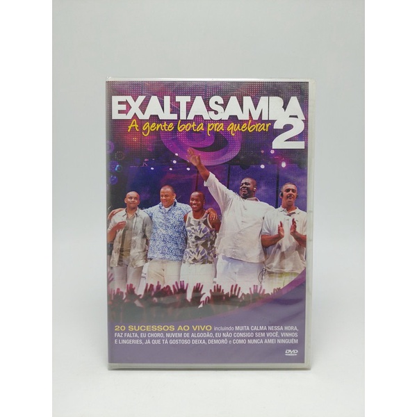 Dvd Exaltasamba, A Gente Bota Pra Quebrar 2 - Original