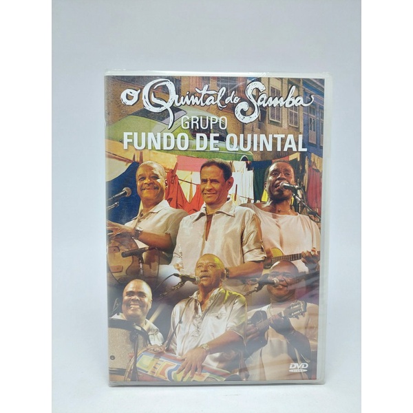 Dvd Fundo De Quintal, O Quintal Do Samba - Original Lacrado