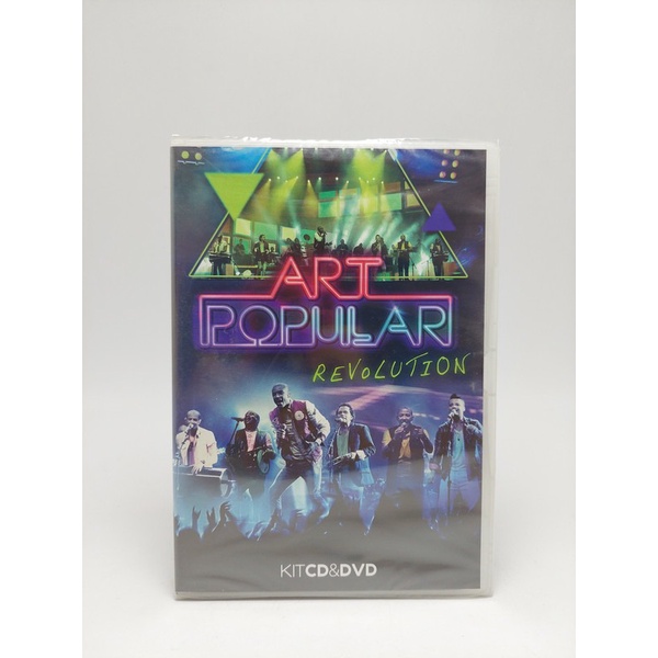 Dvd+cd Art Popular, Revolution - Original Lacrado