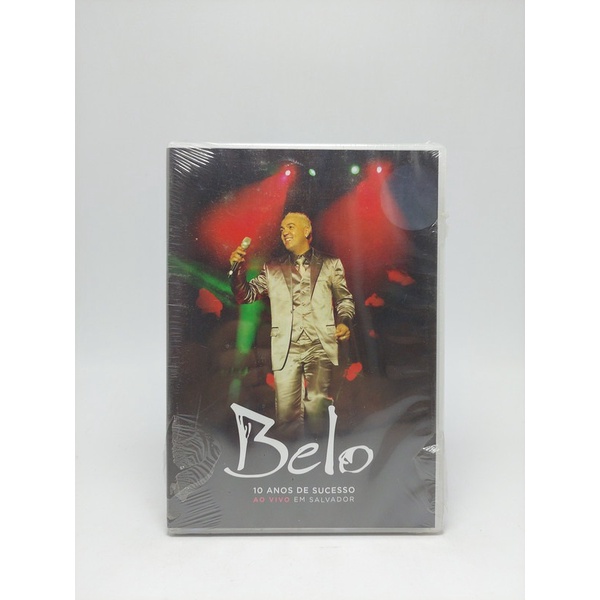 Dvd Belo, 10 Anos De Sucesso - Original Lacrado