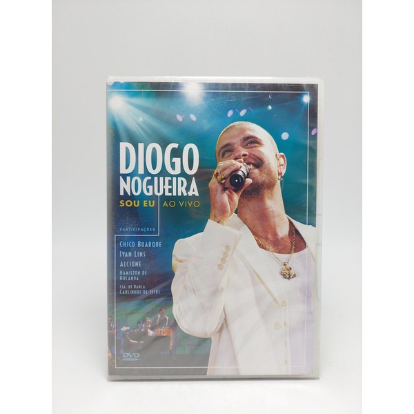 Dvd Diogo Nogueira, Sou Eu Ao Vivo - Original Lacrado