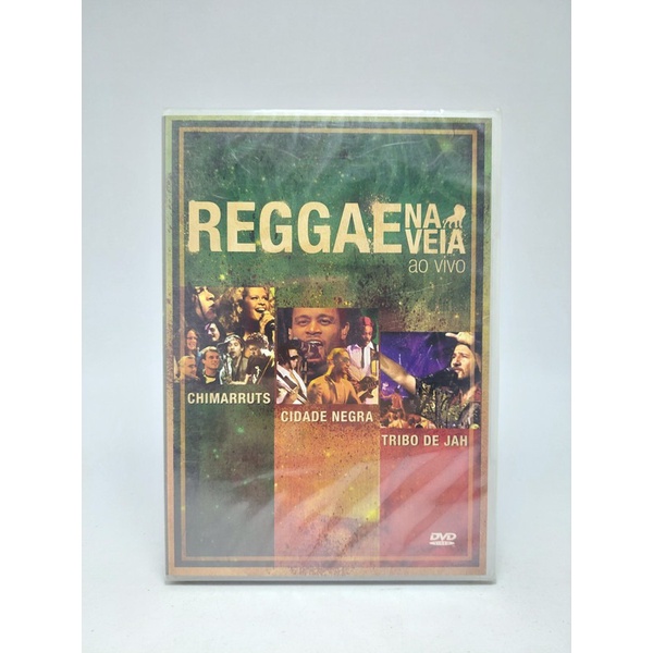 Dvd Reggae Na Veia, Ao Vivo - Original Lacrado