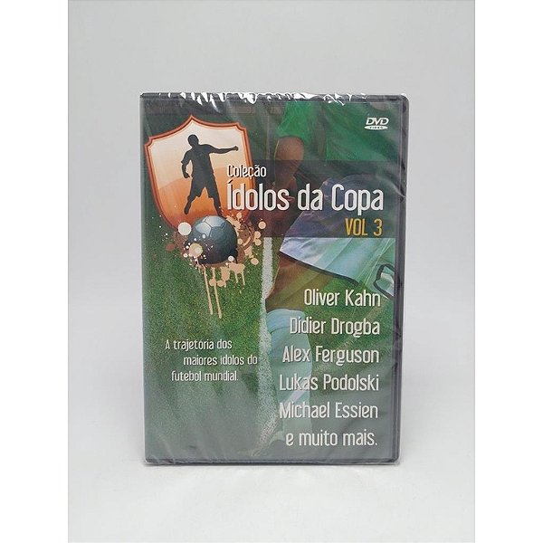 Dvd Documentario Idolos Da Copa Vol 3
