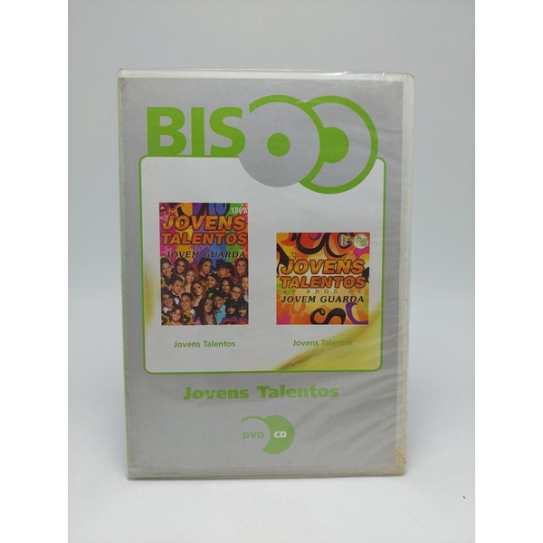 Dvd+cd Jovens Talentos, 40 Anos De Jovem Guarda - Original
