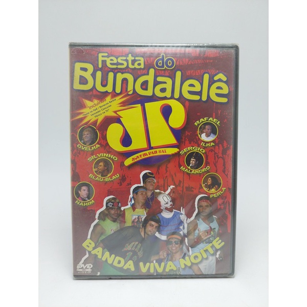 Dvd Festa Do Bundalele - Jovem Pan Original E Lacrado