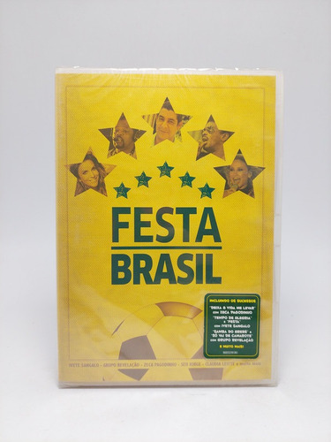 Dvd Festa Brasil - Original Lacrado