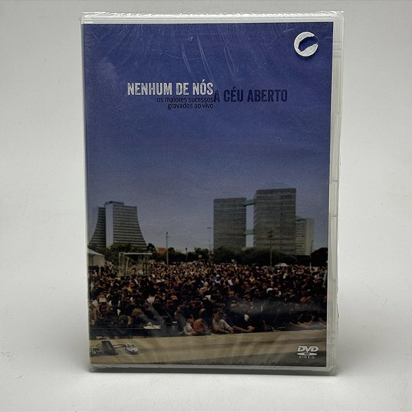 DVD Nenhum De Nós A Céu Aberto Ao Vivo Original Lacrado
