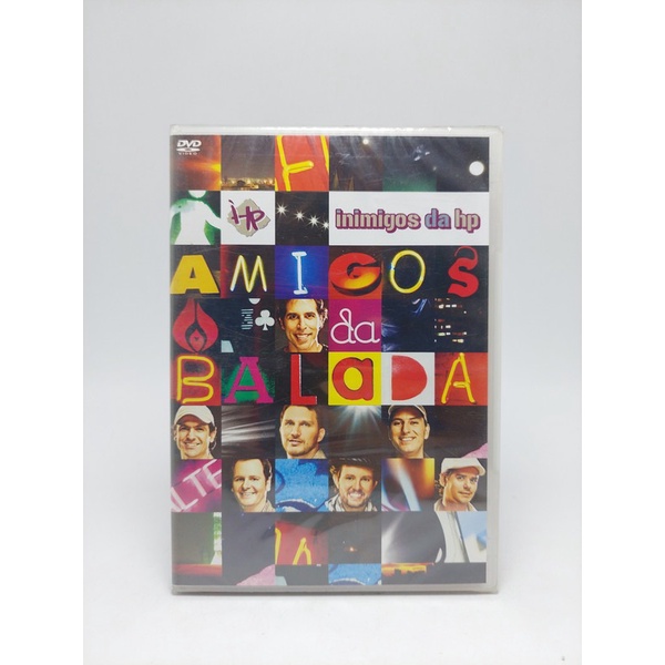 Dvd Inimigos Da Hp, Amigos Da Balada - Original Lacrado