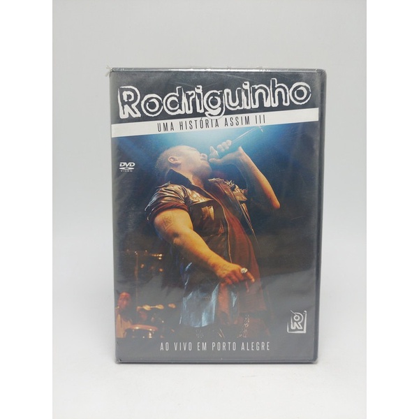 Dvd Rodriguinho, Uma Historia Assim 3 - Original Lacrado
