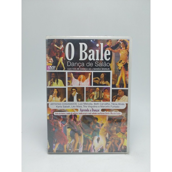 Dvd O Baile - Danca De Salão - Cia de Dança