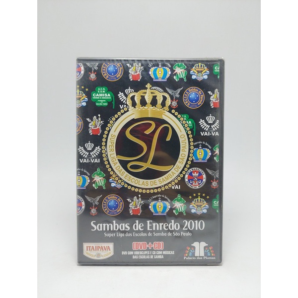 Dvd+cd Sambas De Enredo 2010 - Original Lacrado