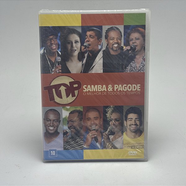 DVD Top Samba e Pagode o Melhor de Todos