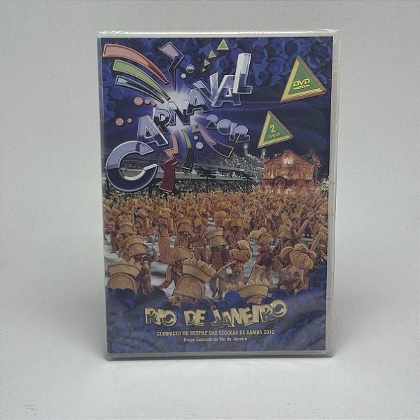 2 DVD Carnaval 2012 - Rio de Janeiro