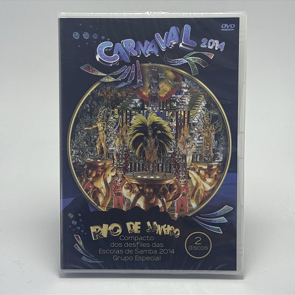 2 DVDs Carnaval 2014 Rio de Janeiro