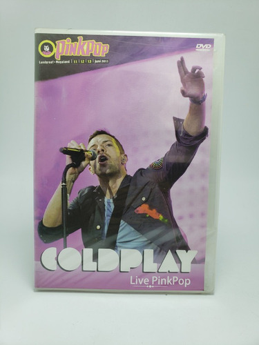Dvd Coldplay - Live Pinkpop