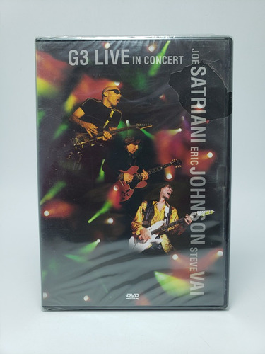 Dvd G3 Live In Concert ( Joe, Eric E Steve )