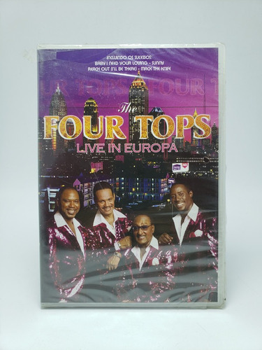 Dvd Four Tops - Live In Europa