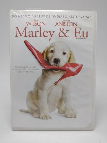 Dvd Filme Marley E Eu - Original Lacrado ( Box Slim )