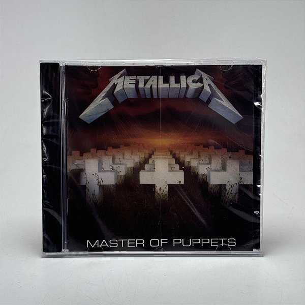 Cd Metallica - Master Of Puppets