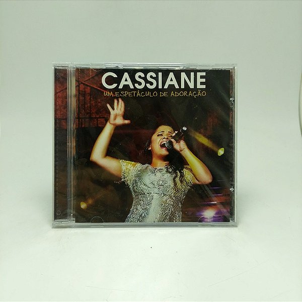 Cd Cassiane - Um Espetaculo De Adoracao