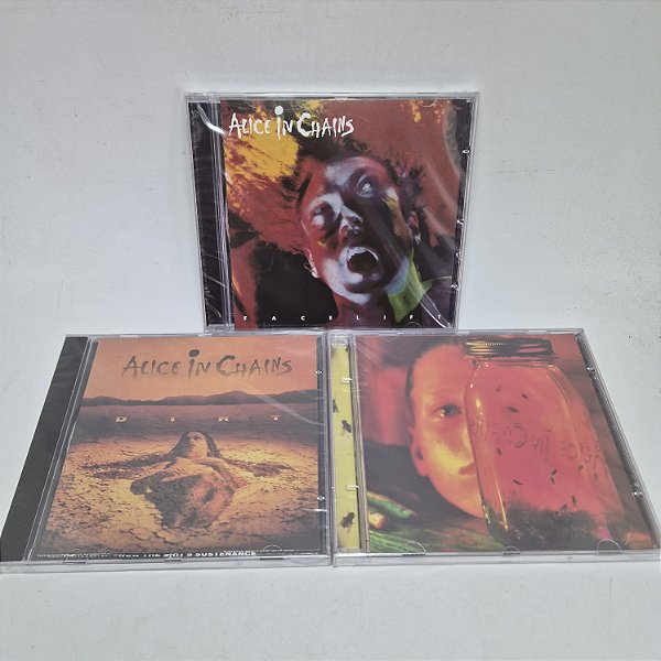 Kit 3 Cd Alice In Chains