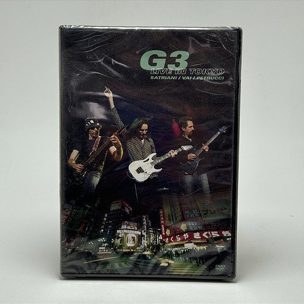 DVD G3 Live In Tokyo Satriani / VAI / Petrucci